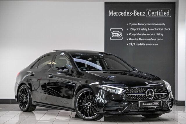 Used Mercedes-Benz A-Class V177 802+052MY A250 DCT 4MATIC Narre Warren, 2022 Mercedes-Benz A-Class V177 802+052MY A250 DCT 4MATIC Cosmos Black 7 Speed