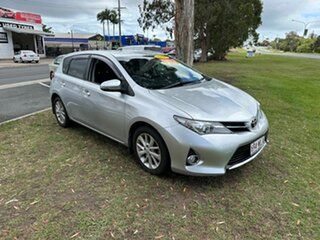 2012 Toyota Corolla ZRE152R MY11 Ascent Sport Silver 6 Speed Manual Hatchback.