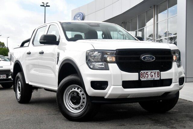 Used Ford Ranger PY 2022MY XL North Lakes, 2023 Ford Ranger PY 2022MY XL Arctic White 10 Speed Sports Automatic Double Cab Pick Up