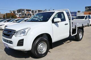 2019 Isuzu D-MAX MY19 SX 4x2 High Ride White 6 Speed Sports Automatic Cab Chassis