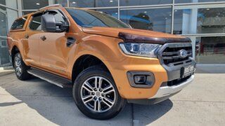 2021 Ford Ranger PX MkIII 2021.25MY Wildtrak Orange 10 Speed Sports Automatic Double Cab Pick Up.