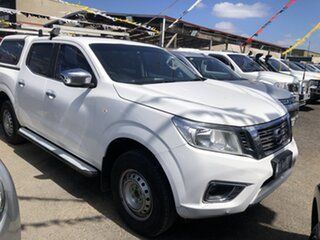 2015 Nissan Navara NP300 D23 RX (4x2) White 7 Speed Automatic Double Cab Utility.