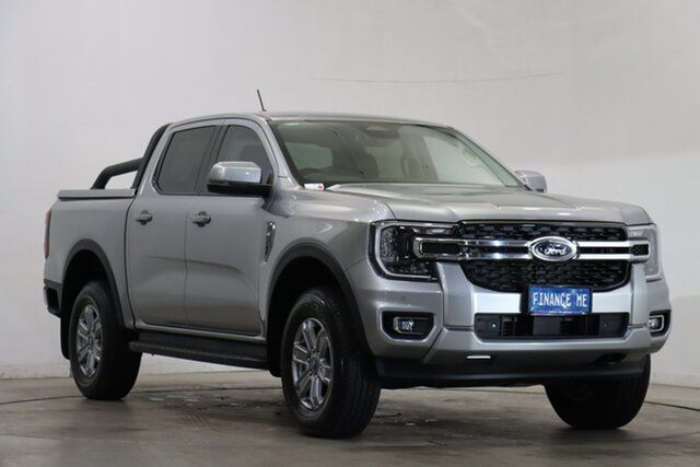 Used Ford Ranger PY 2022MY XLT Double Cab Victoria Park, 2022 Ford Ranger PY 2022MY XLT Double Cab Silver 10 Speed Sports Automatic Double Cab Chassis