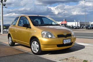 2000 Toyota Echo NCP10R Gold 4 Speed Automatic Hatchback.