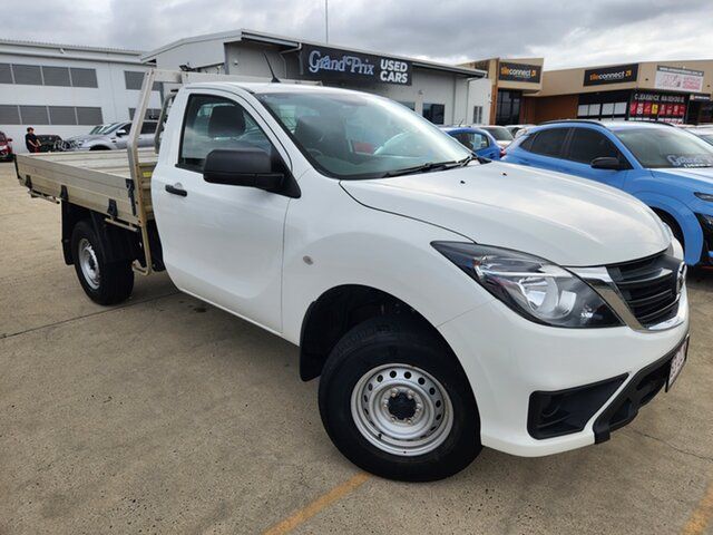 Used Mazda BT-50 UR0YG1 XT Caboolture, 2019 Mazda BT-50 UR0YG1 XT Cool White 6 Speed Sports Automatic Cab Chassis