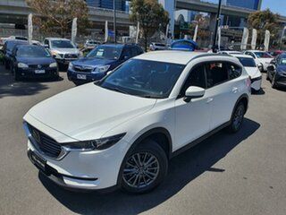 2021 Mazda CX-8 KG2WLA Sport SKYACTIV-Drive FWD Snowflake White Pearl 6 Speed Sports Automatic Wagon.