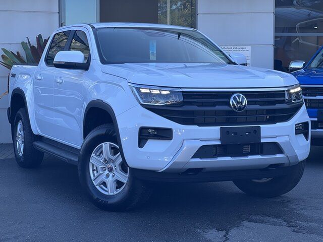 New Volkswagen Amarok NF MY23 Life TDI500 4Motion Sutherland, 2023 Volkswagen Amarok NF MY23 Life TDI500 4Motion Clear White 10 Speed Automatic Dual Cab Utility