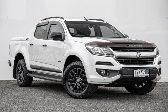 Used Holden Colorado RG MY18 Z71 Pickup Crew Cab Keysborough, 2017 Holden Colorado RG MY18 Z71 Pickup Crew Cab White 6 Speed Sports Automatic Utility