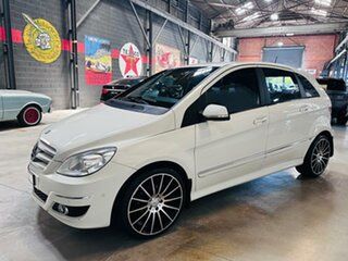2010 Mercedes-Benz B-Class W245 MY11 B180 White 1 Speed Constant Variable Hatchback