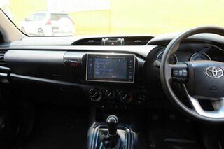 2016 Toyota Hilux GUN126R SR White 6 Speed Manual Dual Cab