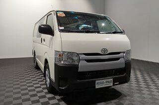2016 Toyota HiAce KDH201R Crewvan LWB White 4 speed Automatic Van Wagon.