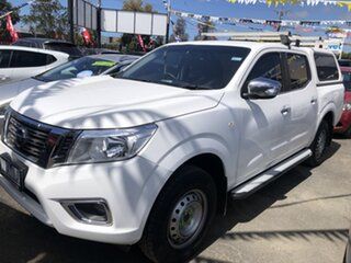 2015 Nissan Navara NP300 D23 RX (4x2) White 7 Speed Automatic Double Cab Utility.