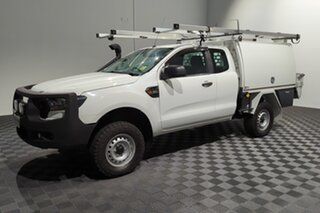 2017 Ford Ranger PX MkII 2018.00MY XL White 6 speed Manual Cab Chassis