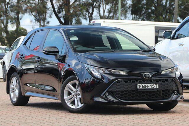 Pre-Owned Toyota Corolla Mzea12R SX Warwick Farm, 2020 Toyota Corolla Mzea12R SX Eclipse Black 10 Speed Constant Variable Hatchback