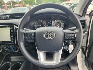 2023 Toyota Hilux GUN125R Workmate Double Cab Glacier White 6 Speed Sports Automatic Utility