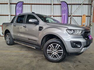 2022 Ford Ranger PX MkIII 2021.75MY Wildtrak Silver 10 Speed Sports Automatic Double Cab Pick Up.