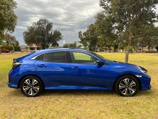 2018 Honda Civic MY18 VTi-LX Blue Continuous Variable Hatchback.