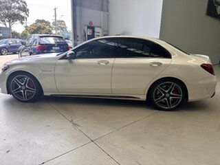 2017 Mercedes-Benz C-Class W205 808MY C63 AMG SPEEDSHIFT MCT S Pearl White 7 Speed Sports Automatic