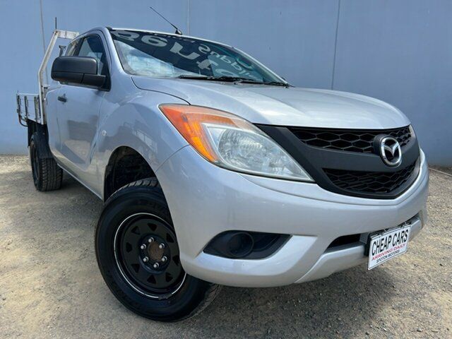 Used Mazda BT-50 XT Hi-Rider (4x2) Hoppers Crossing, 2012 Mazda BT-50 XT Hi-Rider (4x2) Silver 6 Speed Manual Freestyle Cab Chassis