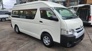 2014 Toyota HiAce KDH223R MY14 Commuter White 4 Speed Automatic Bus.