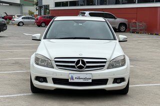 2010 Mercedes-Benz C200 W204 MY10 CGI White 5 Speed Automatic Tipshift Sedan