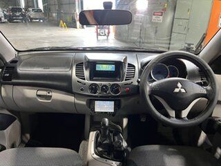 2007 Mitsubishi Triton ML MY07 GLX-R Double Cab Grey 5 Speed Manual Utility