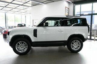 2023 Land Rover Defender L663 23.5MY 90 D250 AWD S White 8 Speed Sports Automatic Wagon