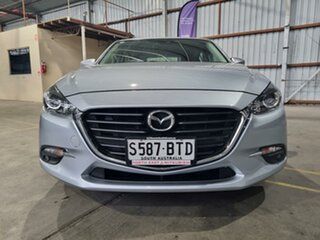 2017 Mazda 3 BN5438 SP25 SKYACTIV-Drive Silver 6 Speed Sports Automatic Hatchback