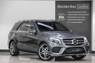 2017 Mercedes-Benz GLE-Class W166 807MY GLE250 d 9G-Tronic 4MATIC Selenite Grey 9 Speed