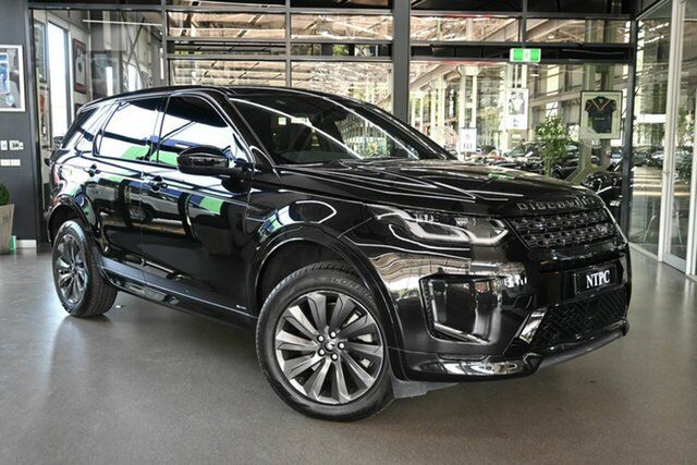 Used Land Rover Discovery Sport L550 20MY R-Dynamic SE North Melbourne, 2019 Land Rover Discovery Sport L550 20MY R-Dynamic SE Black 9 Speed Sports Automatic Wagon