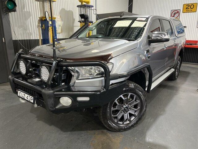 Used Ford Ranger PX MkII MY17 XLT 3.2 (4x4) McGraths Hill, 2016 Ford Ranger PX MkII MY17 XLT 3.2 (4x4) Grey 6 Speed Automatic Double Cab Pick Up