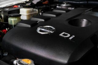2012 Nissan Navara D40 MY12 RX (4x4) White 6 Speed Manual Dual Cab Chassis