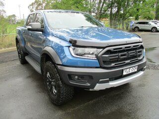 2021 Ford Ranger PX MkIII 2021.25MY Raptor Blue 10 Speed Sports Automatic Double Cab Pick Up.