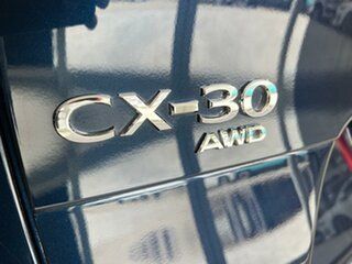 2021 Mazda CX-30 DM4WLA G25 SKYACTIV-Drive i-ACTIV AWD Touring Blue 6 Speed Sports Automatic Wagon