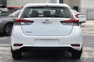 2015 Toyota Corolla ZRE182R Ascent S-CVT White 7 Speed Constant Variable Hatchback