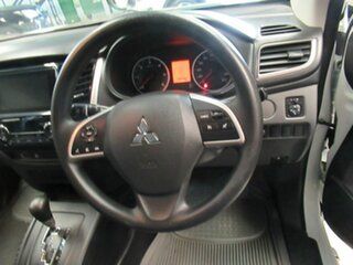 2017 Mitsubishi Triton MQ MY17 GLX Double Cab White 5 Speed Sports Automatic Cab Chassis