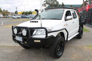 2014 Toyota Hilux KUN26R MY14 SR Double Cab White 5 Speed Automatic Utility