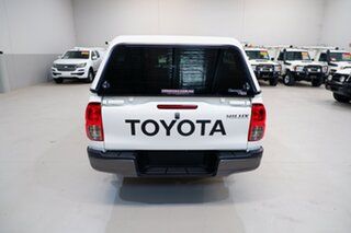 2020 Toyota Hilux TGN121R Workmate Double Cab 4x2 White 6 Speed Sports Automatic Utility