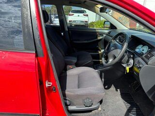 2002 Toyota Corolla ZZE122R Ascent Seca Red 4 Speed Automatic Hatchback