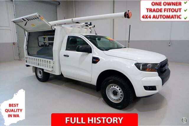 Used Ford Ranger PX MkII 2018.00MY XL Kenwick, 2018 Ford Ranger PX MkII 2018.00MY XL White 6 Speed Sports Automatic Cab Chassis