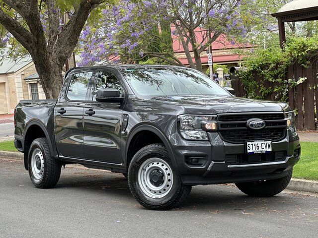 Used Ford Ranger PY 2022MY XL Hyde Park, 2023 Ford Ranger PY 2022MY XL Meteor Grey 6 Speed Sports Automatic Double Cab Chassis