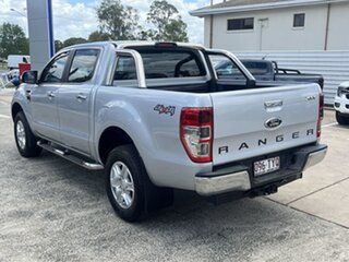 2014 Ford Ranger PX XLT Double Cab Silver 6 Speed Sports Automatic Utility