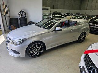 2015 Mercedes-Benz E-Class A207 805MY E400 7G-Tronic + Silver 7 Speed Sports Automatic Cabriolet