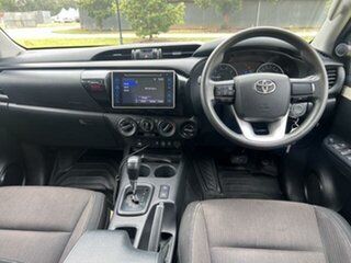 2018 Toyota Hilux GUN126R MY19 SR (4x4) Glacier White 6 Speed Automatic Double Cab Chassis
