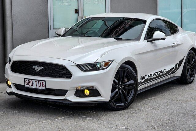 Used Ford Mustang FM 2017MY Fastback SelectShift Albion, 2016 Ford Mustang FM 2017MY Fastback SelectShift White 6 Speed Sports Automatic Fastback