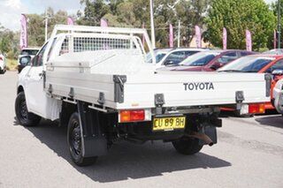 2019 Toyota Hilux GUN122R Workmate 4x2 White 5 Speed Manual Cab Chassis