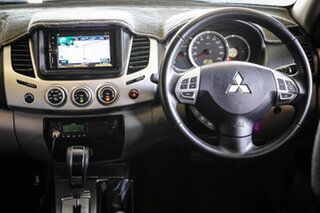 2013 Mitsubishi Triton MN MY13 GL-R Double Cab Black 4 Speed Sports Automatic Utility