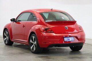 2013 Volkswagen Beetle 1L MY14 Coupe DSG Red 7 Speed Sports Automatic Dual Clutch Liftback.