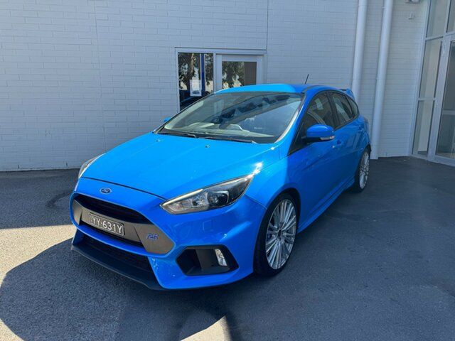 Used Ford Focus LZ RS AWD Elizabeth, 2017 Ford Focus LZ RS AWD Blue 6 Speed Manual Hatchback