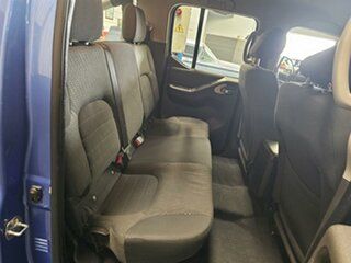 2013 Nissan Navara D40 MY12 ST (4x4) Blue 6 Speed Manual Dual Cab Pick-up